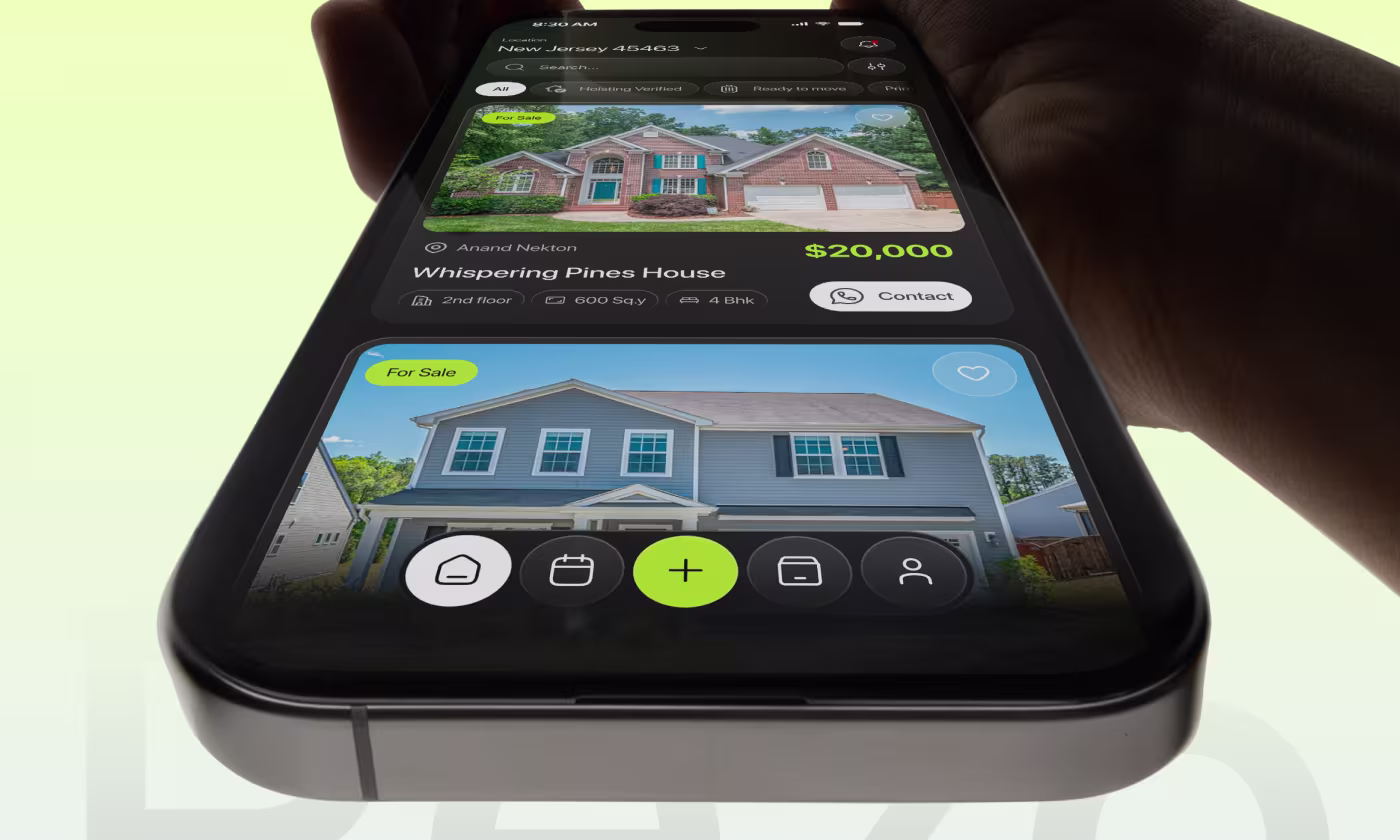 Rezo Real Estate App Design