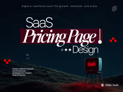 SaaS pricing page design inspiration featuring modern pricing layouts, subscription plans, UX patterns, and conversion optimization strategies.