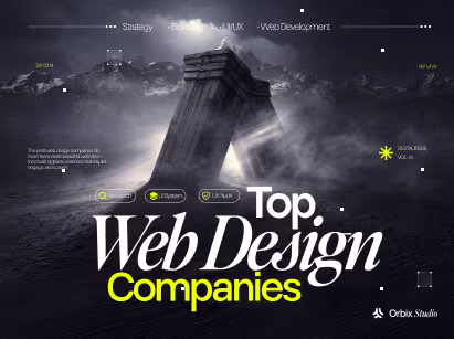 Top web design companies thumbnail — compared by strategy, branding, UI/UX, and web development