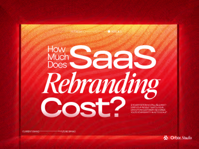 Thumbnail illustrating SaaS rebranding costs with pricing insights and budgeting guidance for B2B SaaS businesses planning a rebrand.