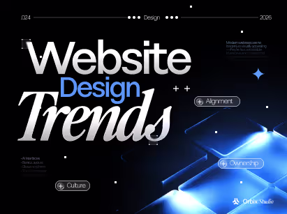 Website design trends 2026 — AI interfaces, bento layouts, and glassmorphism