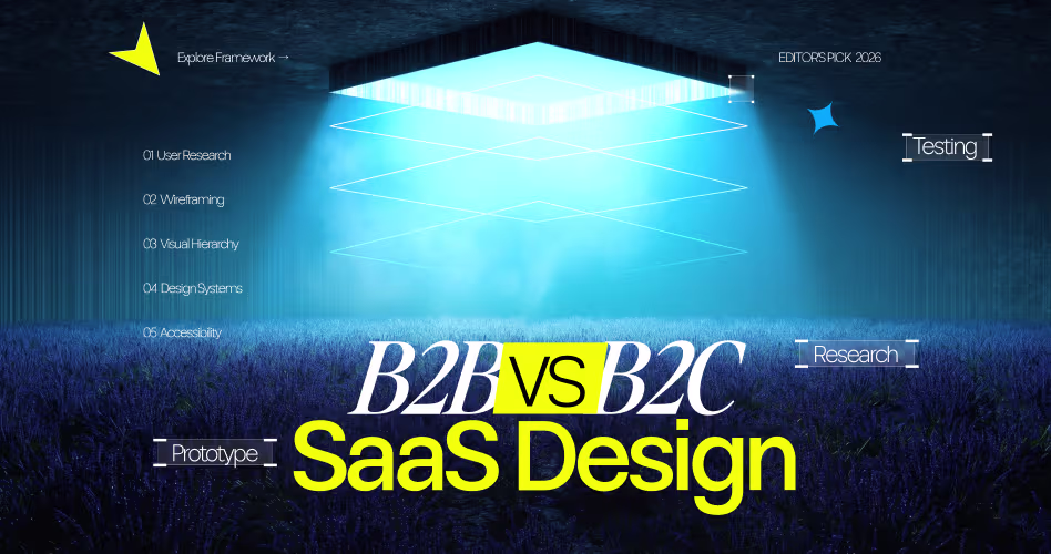 B2B vs B2C SaaS Design: The Differences That Actually Matter