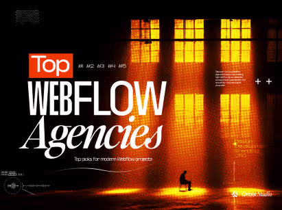 13 Best Webflow Agencies in 2026 for SaaS Startups