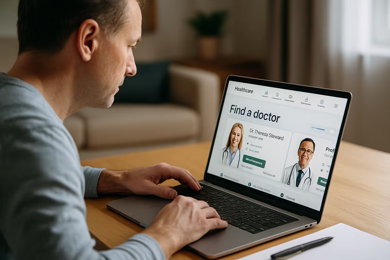 Healthcare website