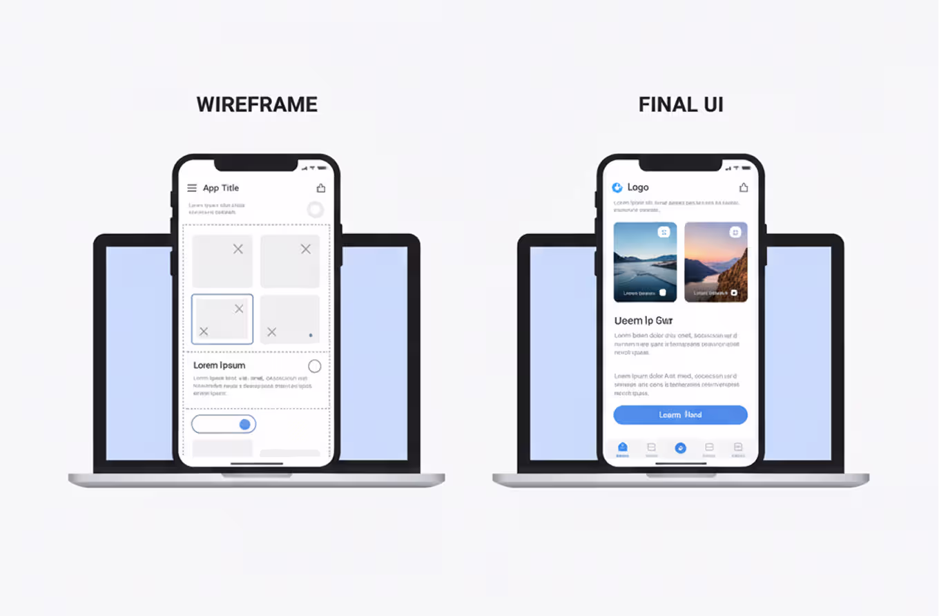 App Design and UI/UX Planning