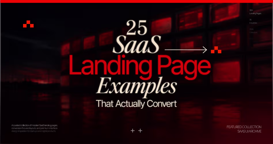 25 SaaS landing page examples that actually convert
