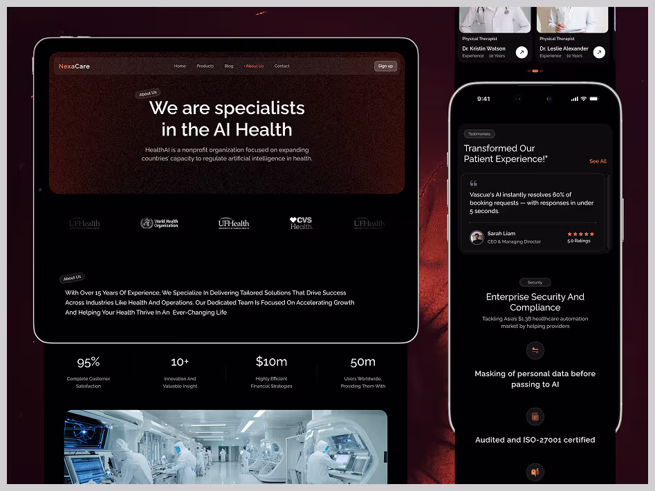 Healthcare Website