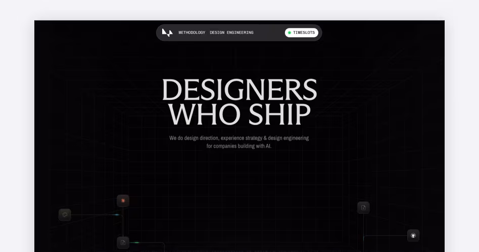 Metacarbon homepage — B2B and enterprise software design studio, #12 dashboard design agency reviewed by Codeair Software Solutions