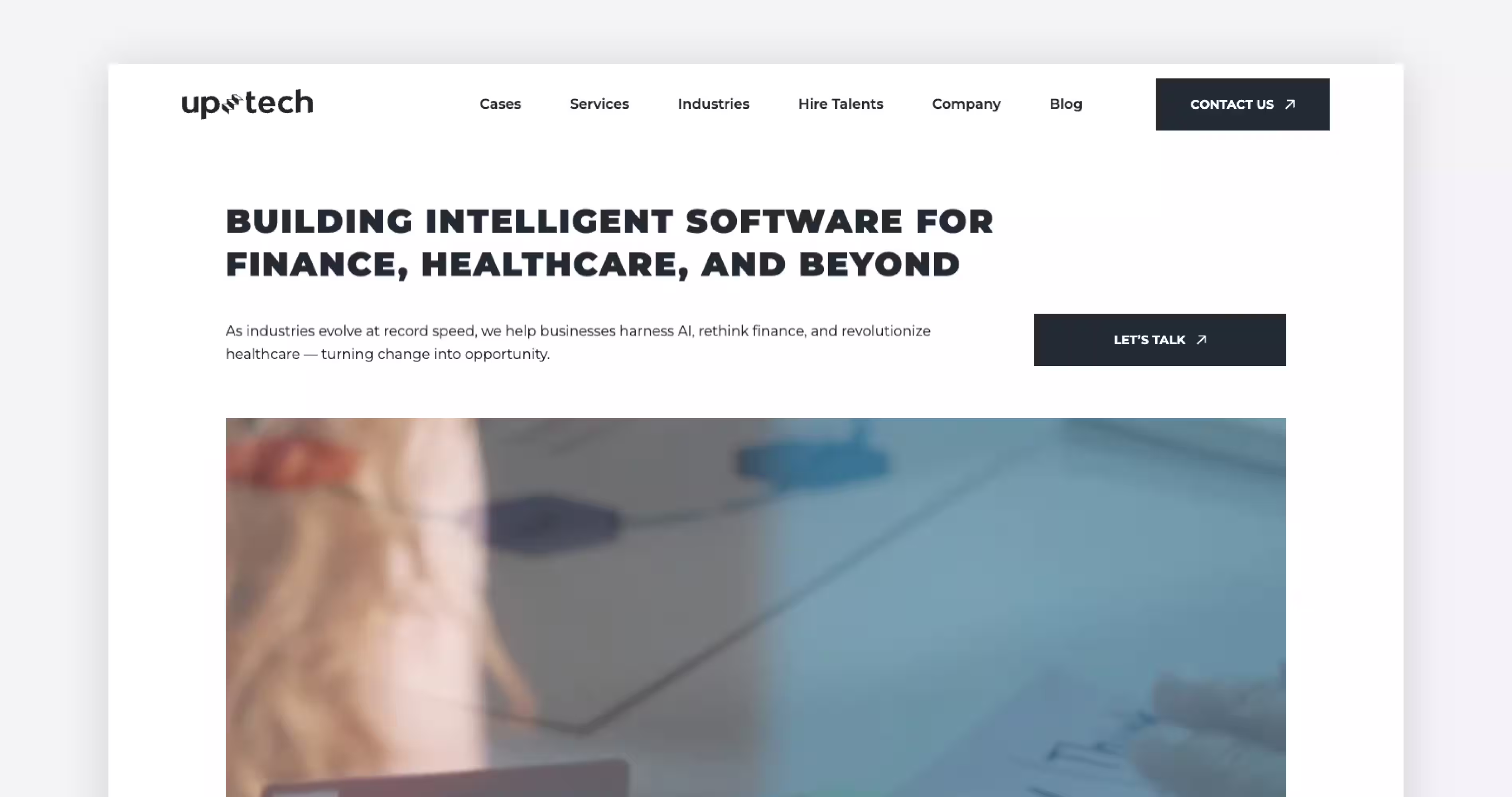 Uptech MVP development agency for startups launching mobile and web products