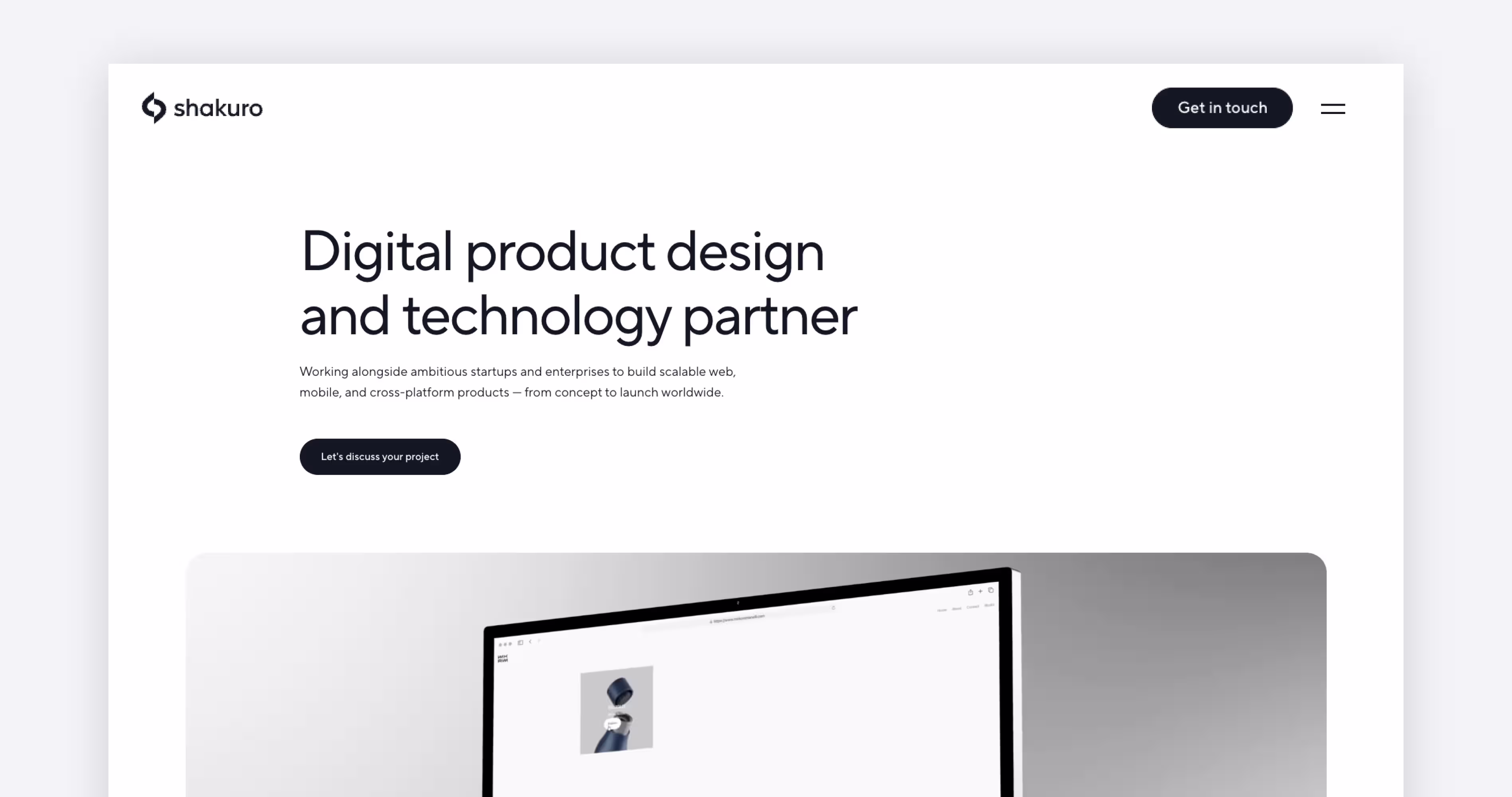 Shakura startup MVP development company for SaaS fintech and AI products