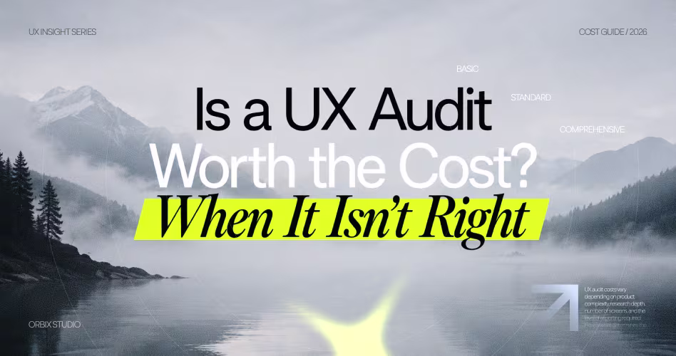Is a UX audit worth the cost — when it isn't the right choice