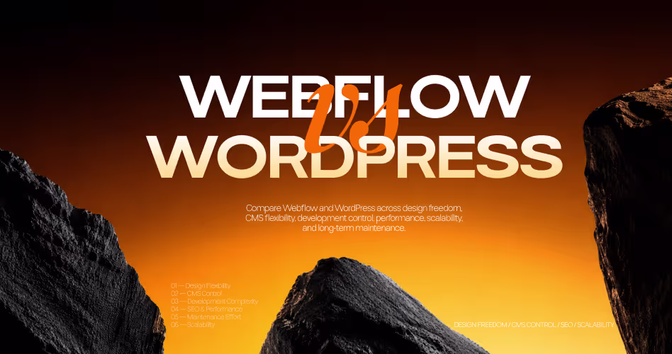 Webflow vs WordPress: Which Is Right for B2B/SaaS