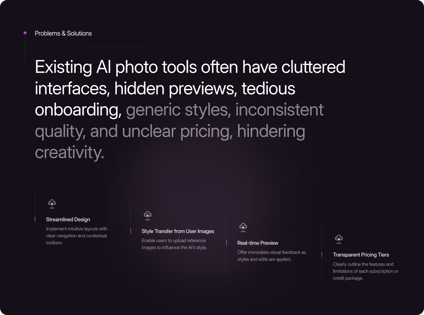 PXGEN dark UI visual system and component design by Codeair Software Solutions