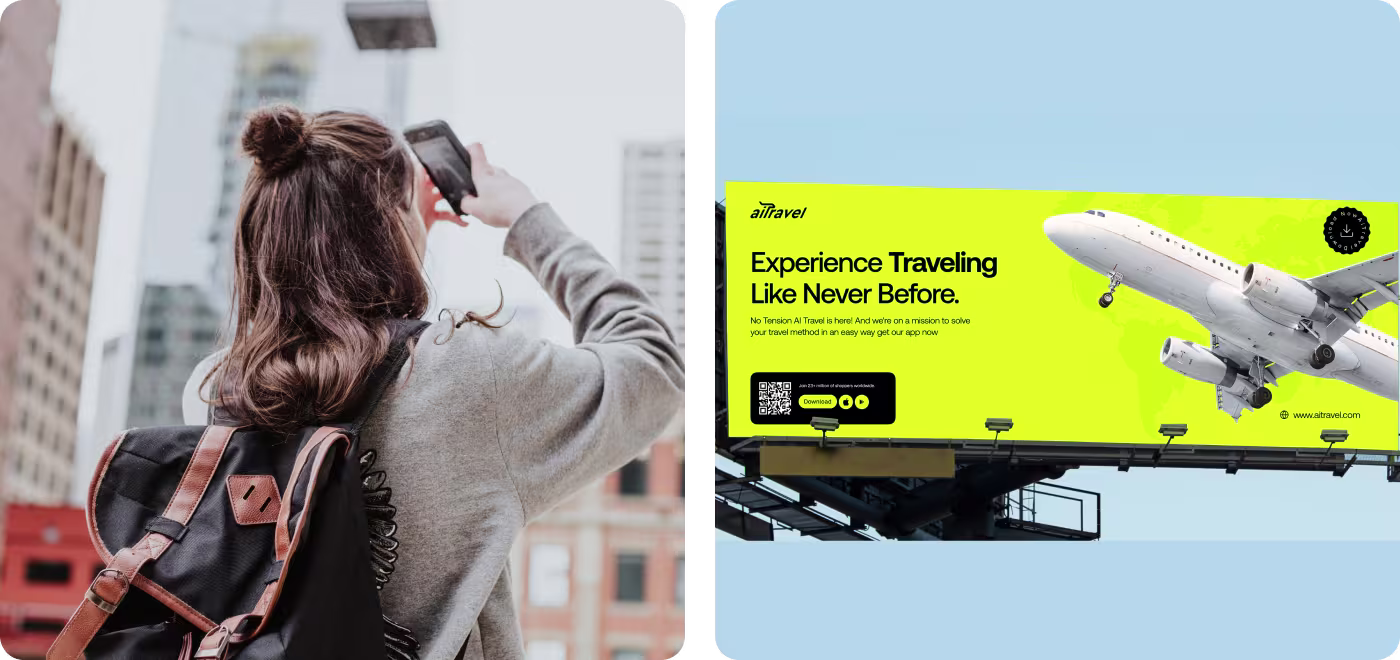 AI Travel Booking flow structure design by Codeair Software Solutions showing connected search, trip details, and booking screens for seamless navigation