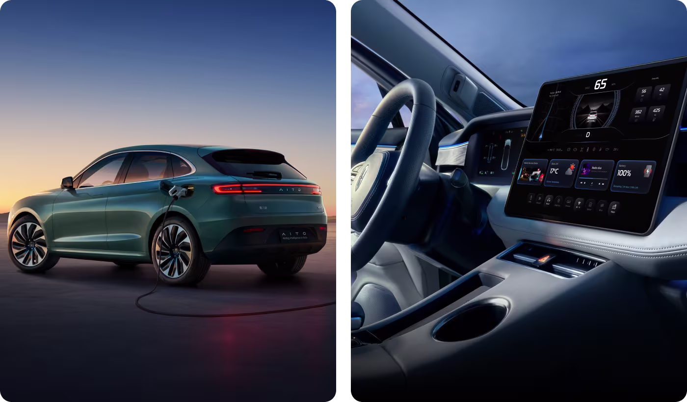 Aito luxury car guided customization journey design by Codeair Software Solutions