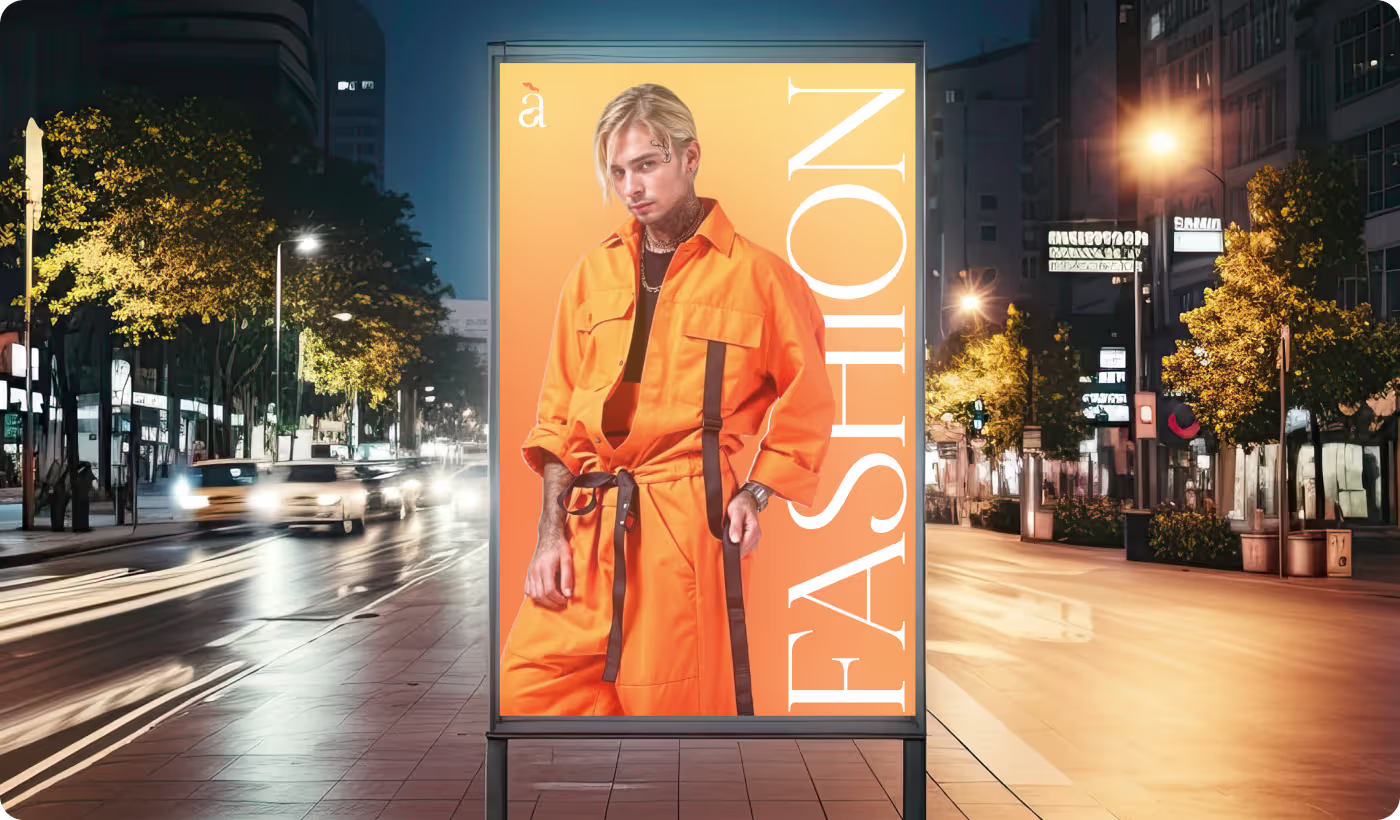 Avara fashion e-commerce desktop layout and digital lookbook design by Codeair Software Solutions