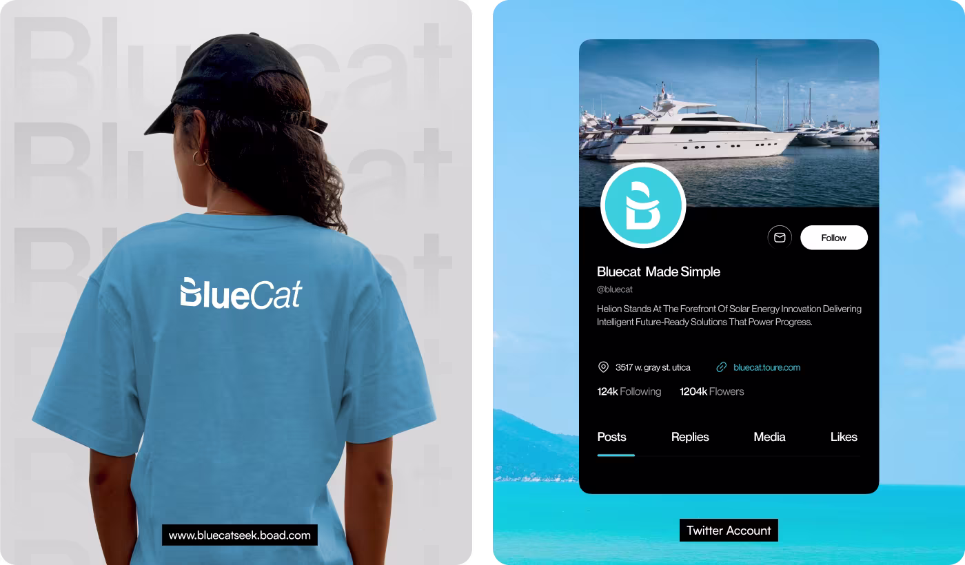 BlueCat general contracting website page design by Codeair Software Solutions