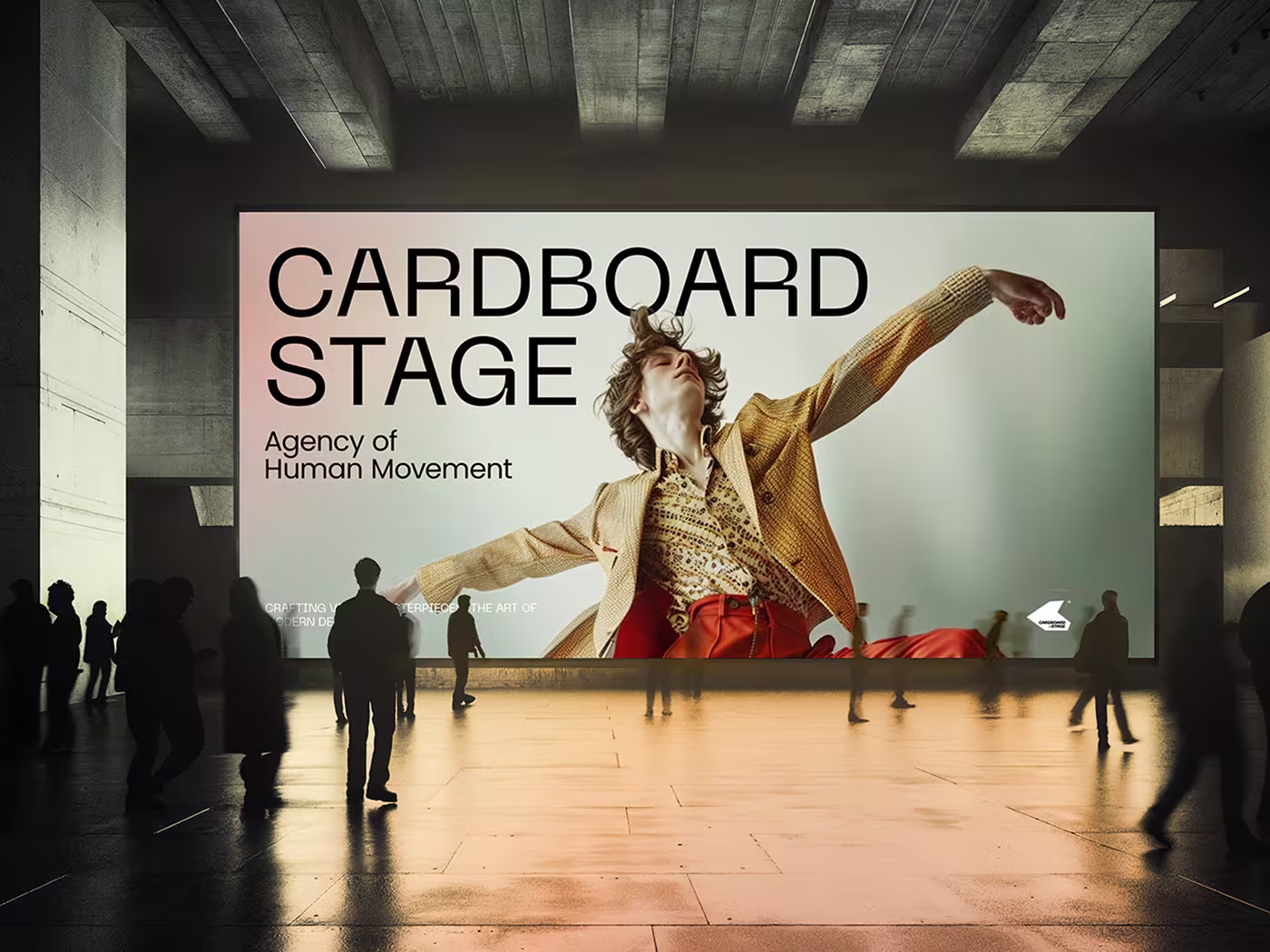 Codeair Software Solutions research for Cardboard Stage analyzing how action photography behaves across different layout structures and design mediums