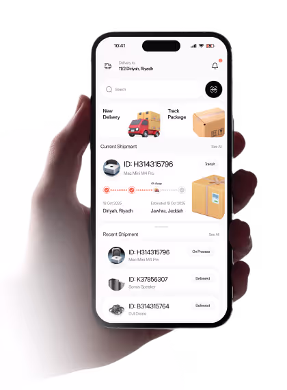 Couriq logistics delivery app overview and mobile parcel shipping design by Codeair Software Solutions