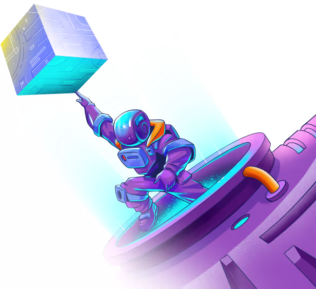 Defenders of the World sci-fi character and environment illustration by Codeair Software Solutions