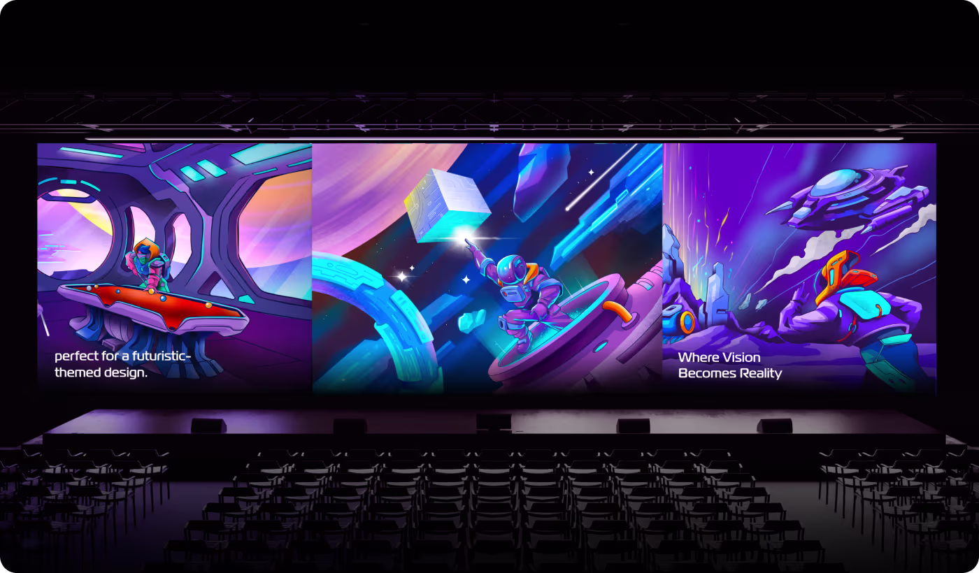 Defenders of the World final sci-fi visual system across formats by Codeair Software Solutions