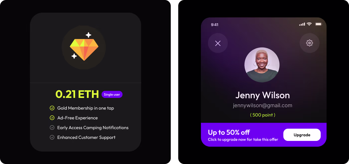 Simplified GiveHub campaign layout with improved information hierarchy and scanning by Codeair Software Solutions