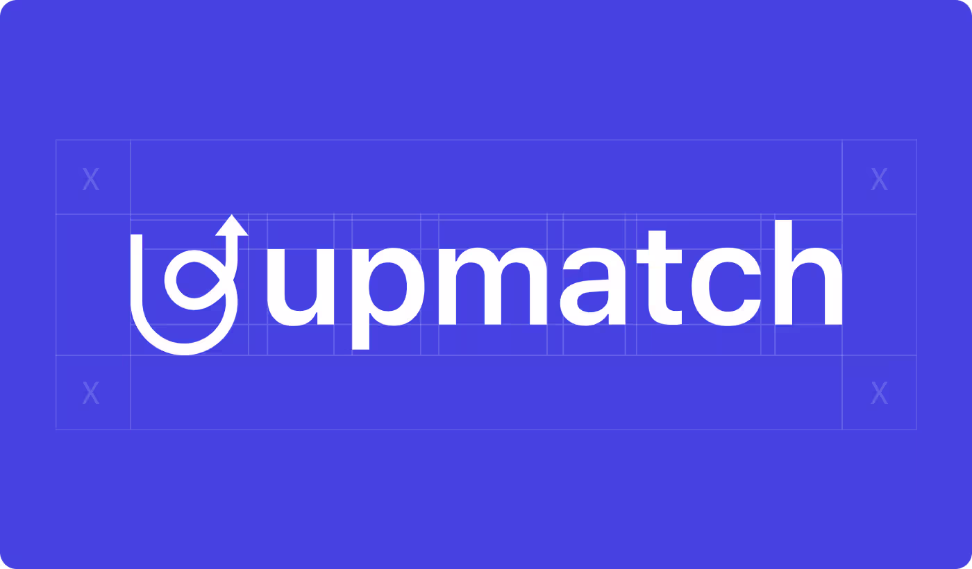 Codeair Software Solutions case study showing Upmatch style guide analysis highlighting weak product identity and generic visual system issues