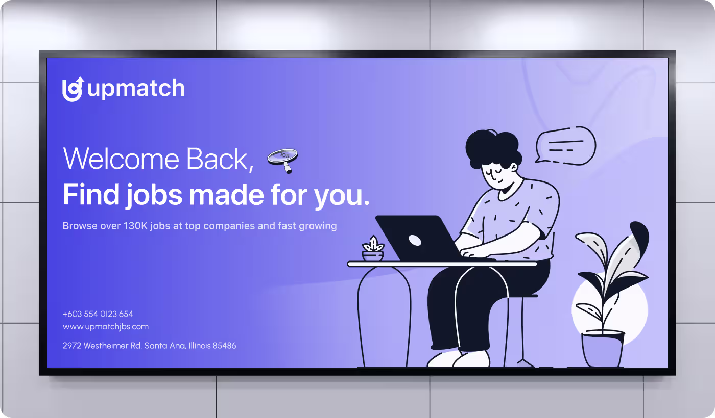 Codeair Software Solutions UX research for Upmatch analyzing user behavior, dashboard clarity issues, and navigation patterns for hiring platform