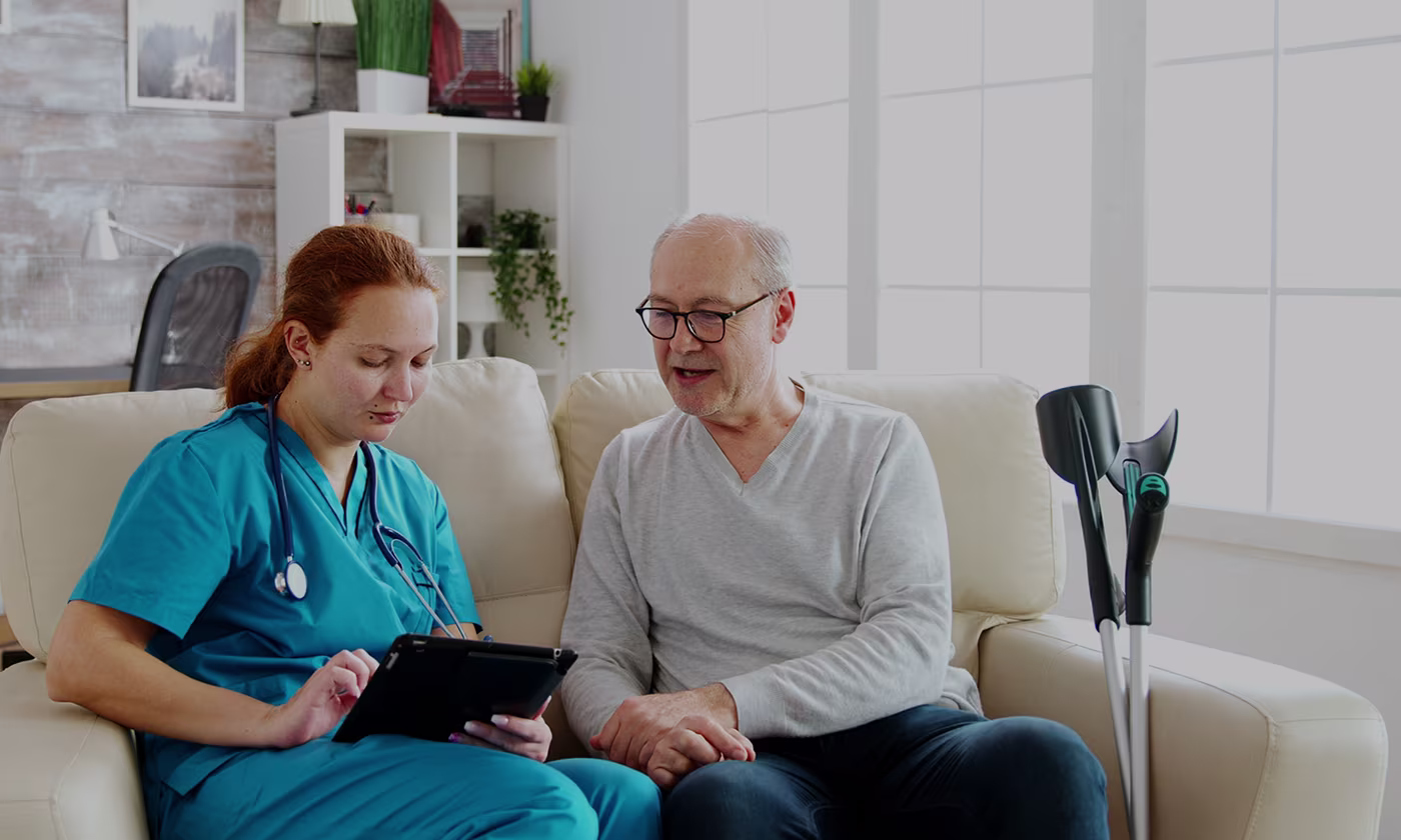 WellNest healthcare companion app UI design by Codeair Software Solutions featuring medication tracking interface for elderly patients and caregivers