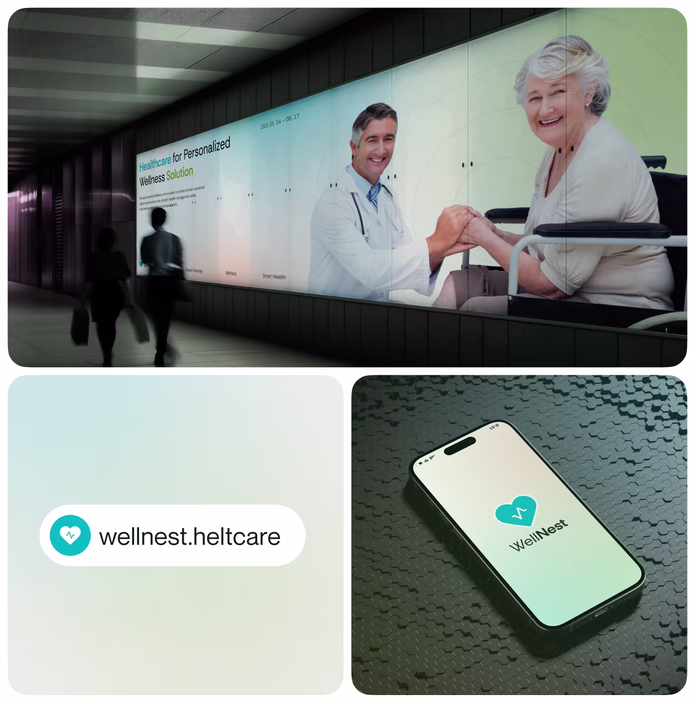 WellNest research documentation by Codeair Software Solutions showing caregiver insights on quick status checks and reduced screen searching