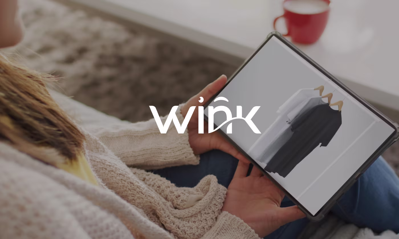 Wink premium fashion e-commerce website homepage redesign by Codeair Software Solutions
